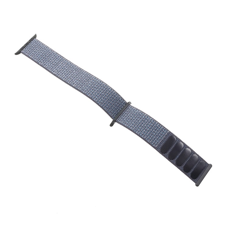 Velcro Nylon Watch Band for Apple Watch Series 4 40mm, Series 3 / 2 / 1 38mm - Grey-4