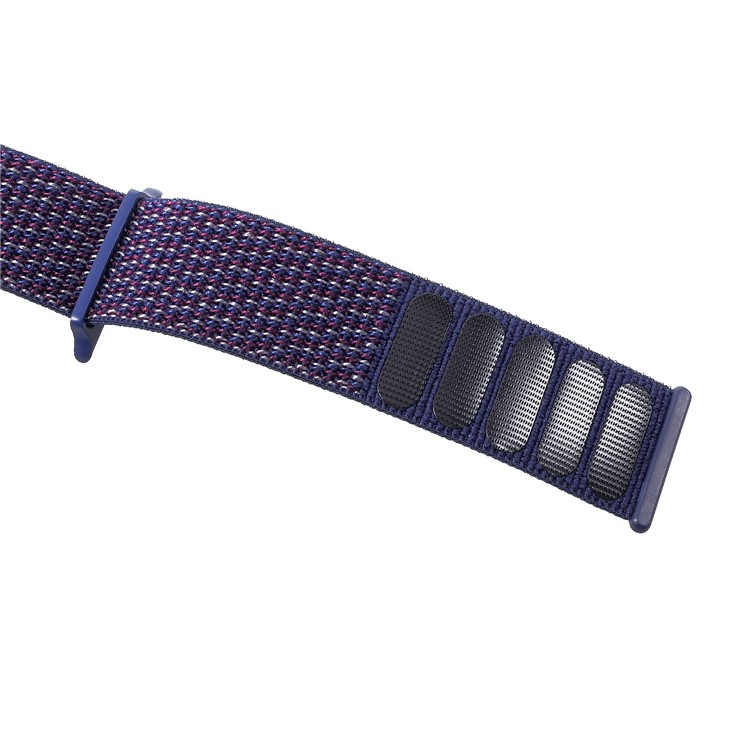 Velcro Magnetic Nylon Watch Band for Apple Watch Series 4 44mm, Series 3 / 2 / 1 42mm - Purple-5