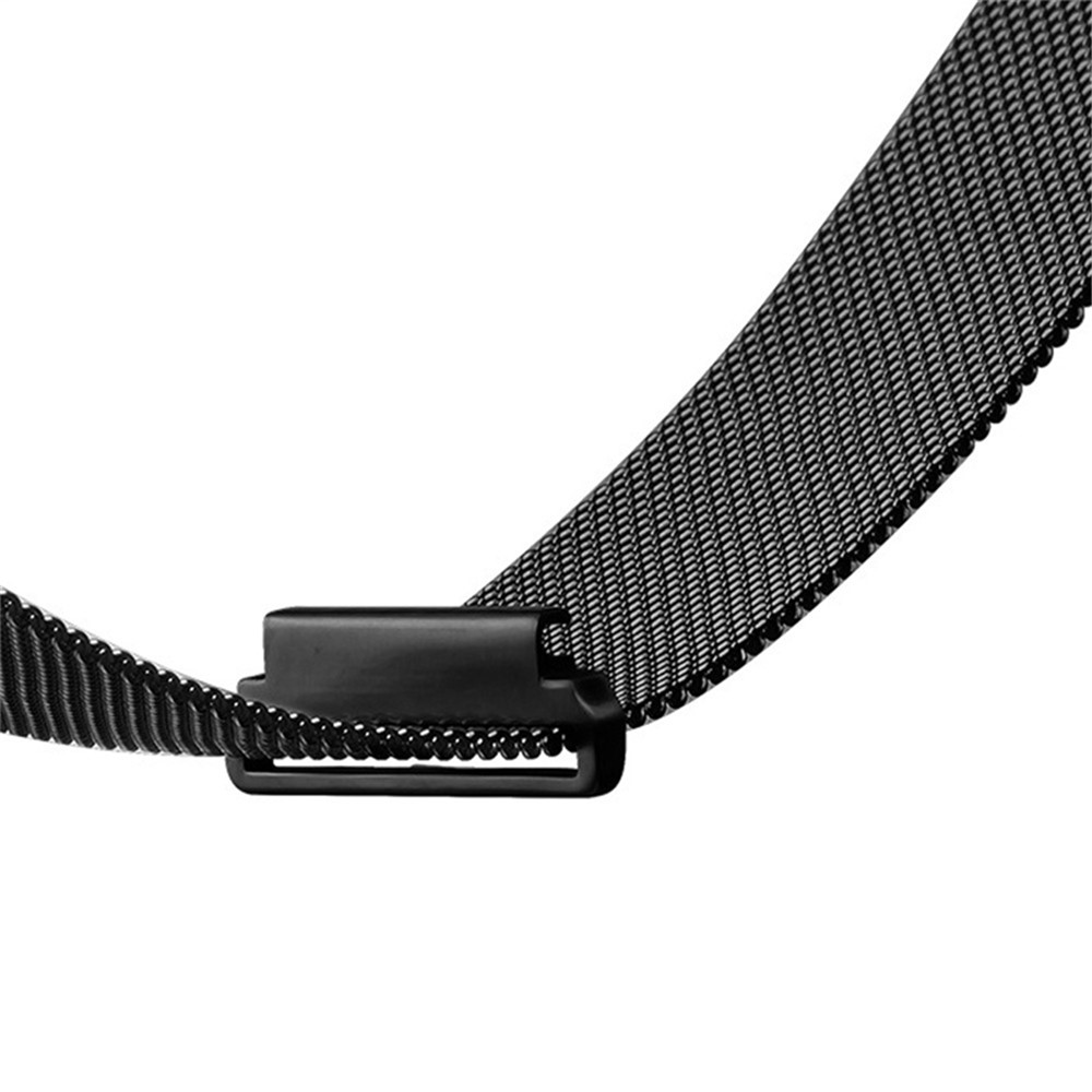 Magnetic Milanese Loop Metal Watch Band for Huawei Watch 2 - Black-3