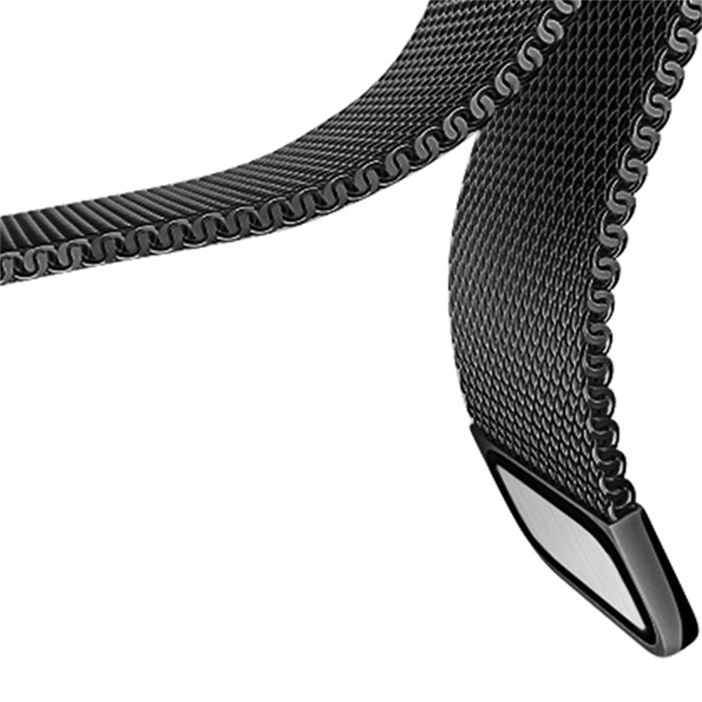 Magnetic Milanese Loop Metal Watch Band for Huawei Watch 2 - Black-6