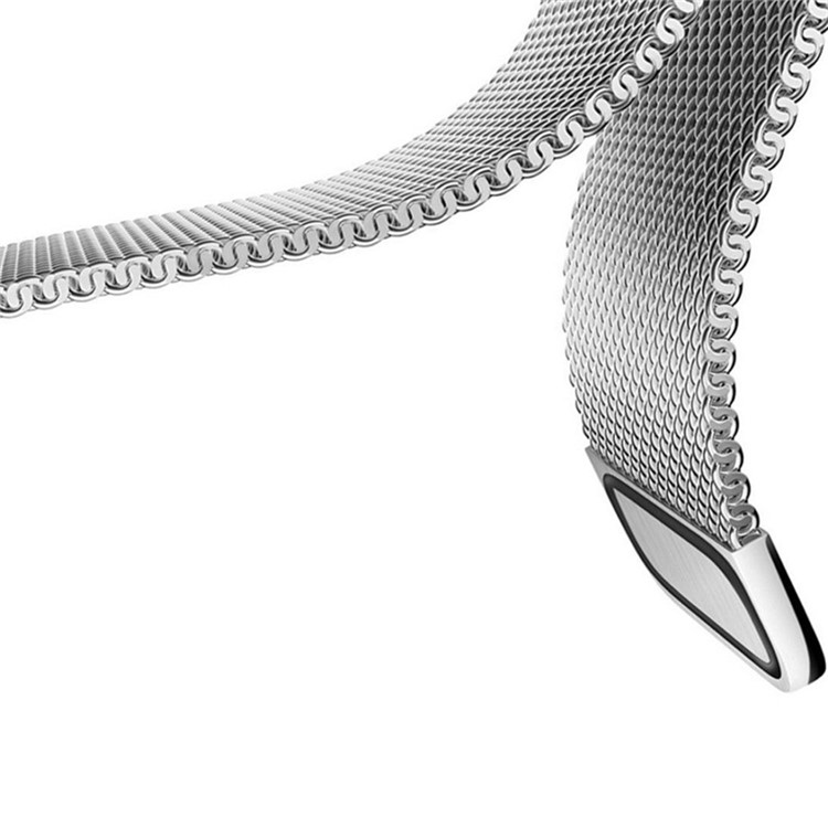 Magnetic Milanese Loop Metal Watch Strap for Huawei Watch 2 - Silver-5