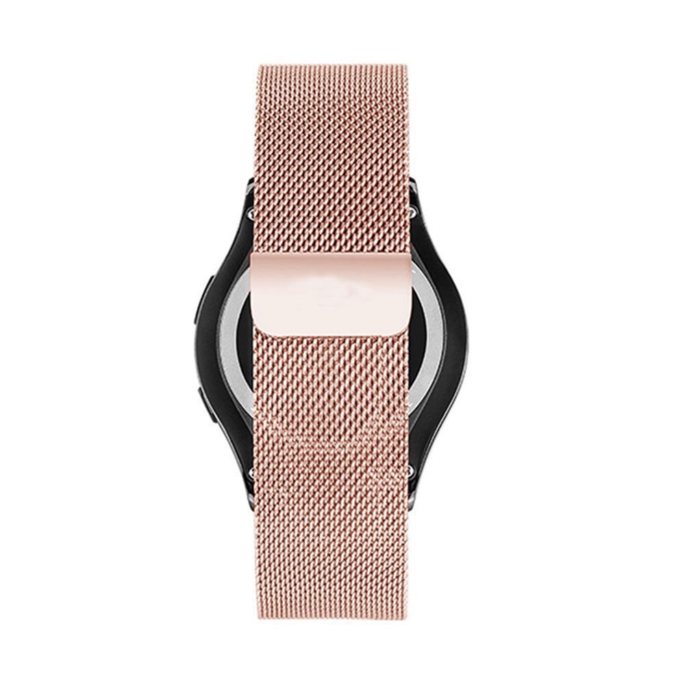 Pulseira De Metal Magnética Milanese Loop Para Huawei Assistir 2 - Rosa Ouro-2