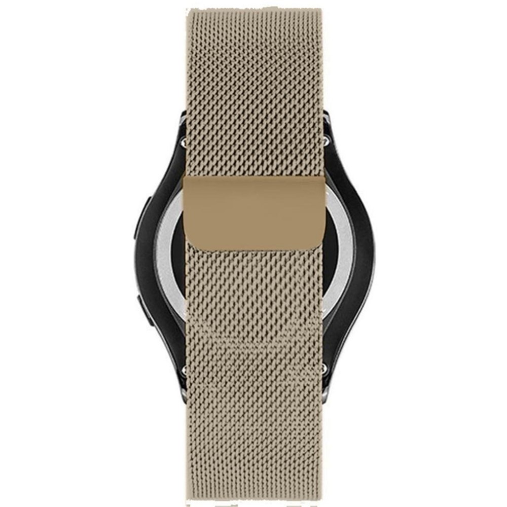 Magnetic Milanese Loop Metal Watch Bracelet for Huawei Watch 2 - Champagne Gold-2