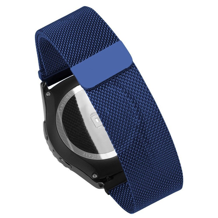 Magnetic Milanese Loop Metal Watch Strap Band for Huawei Watch 2 - Blue-2