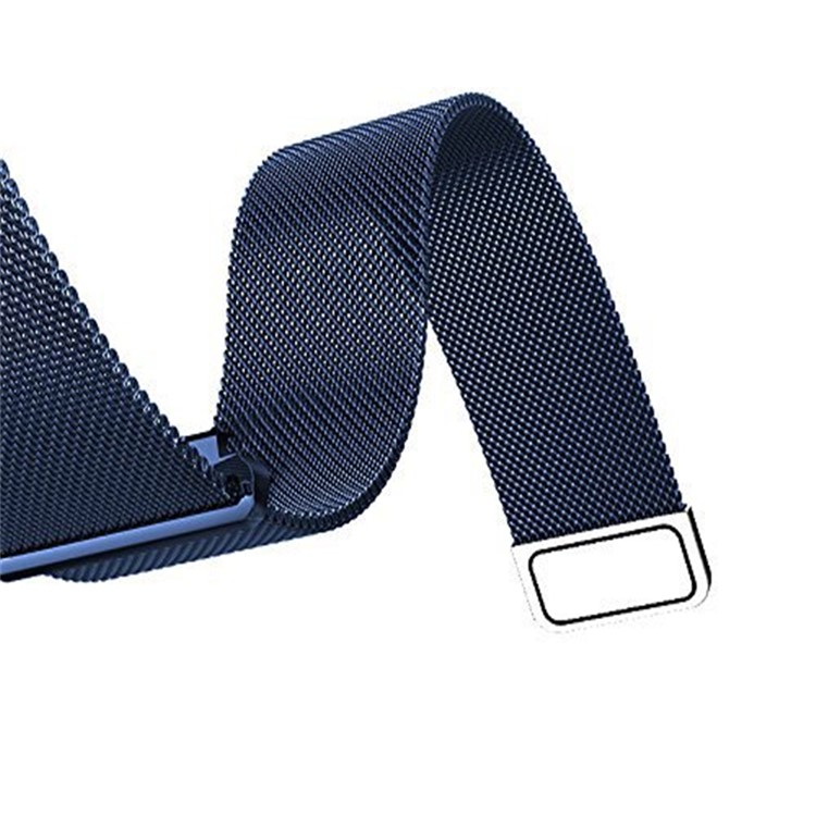 Magnetic Milanese Loop Metal Watch Strap Band for Huawei Watch 2 - Blue-5