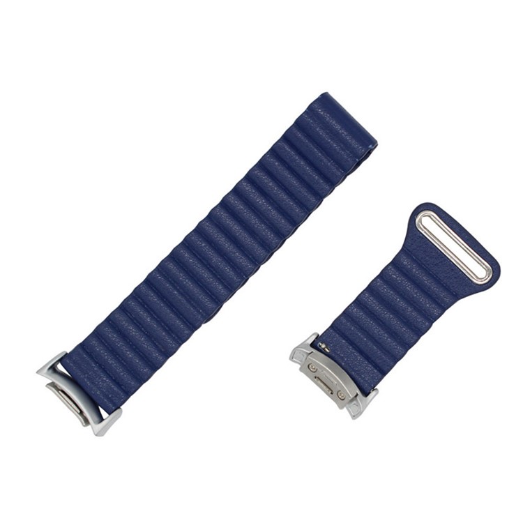 

Magnetic Leather Watch Strap for Samsung Gear S2 / R720 / R730 - Dark Blue
