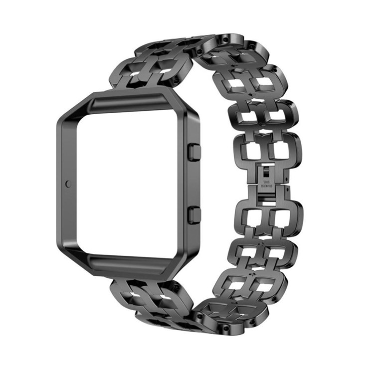 fitbit blaze black stainless steel
