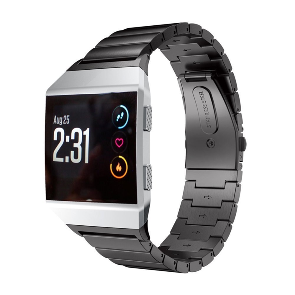 Uhrenarmband Ersatz Für Fitbit Ionic - Schwarz-3