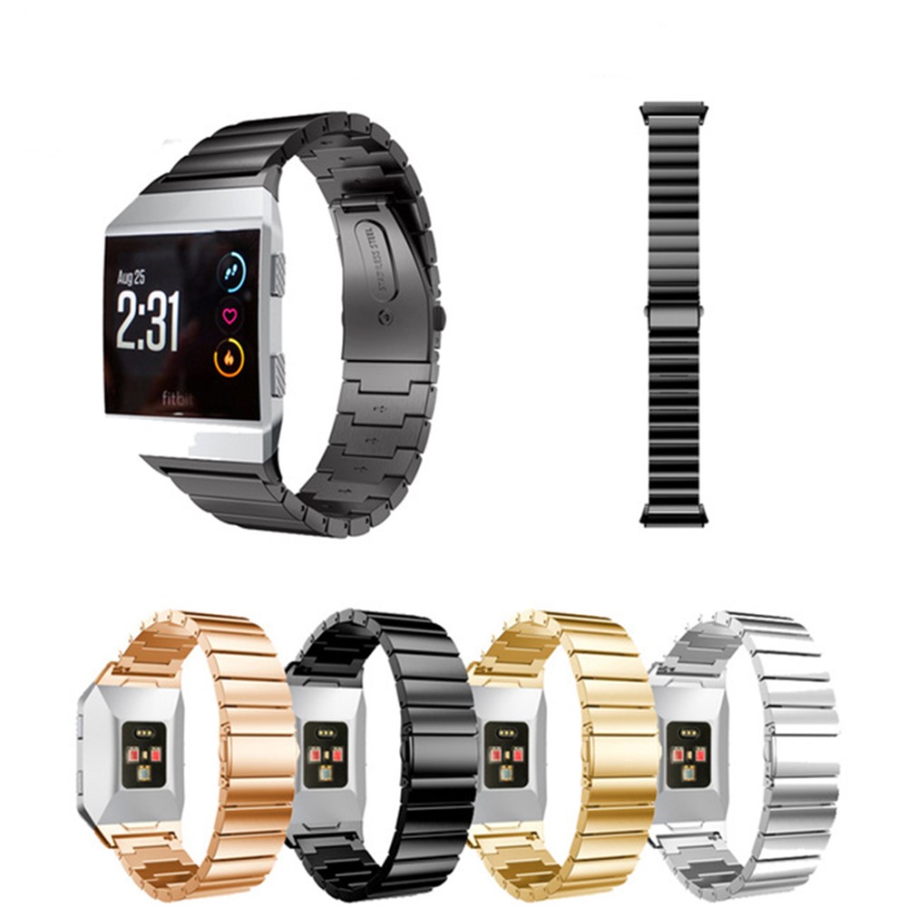 Uhrenarmband Ersatz Für Fitbit Ionic - Schwarz-9