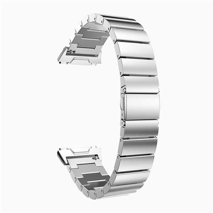 Stainless Steel Watch Band Replacement for Fitbit Ionic - Silver-1
