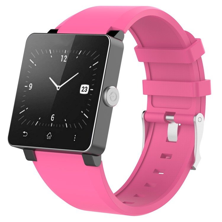 Adjustable TPE Watch Strap Replacement for Sony SmartWatch 2 SW2 - Pink-5