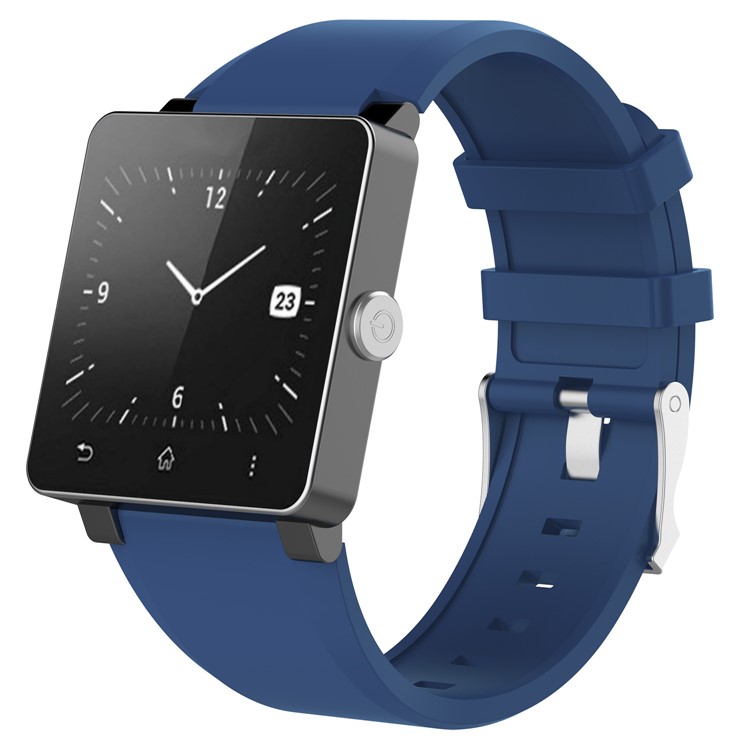 Adjustable TPE Watch Strap Band Replacement for Sony SmartWatch 2 SW2 - Blue-5