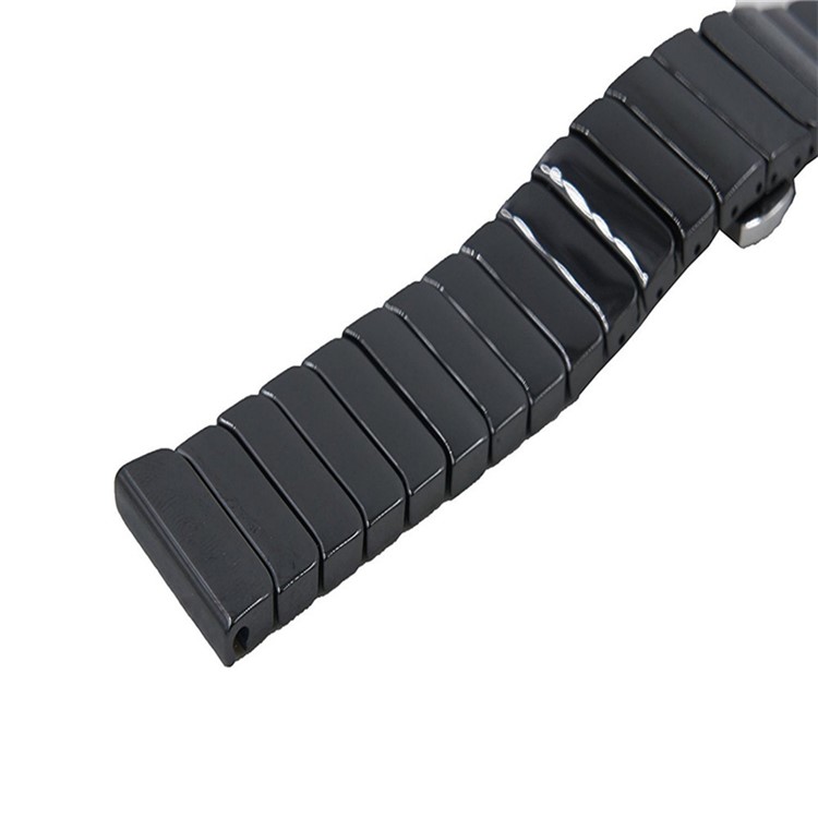 Pulseira De Cerâmica Faixa De Relógio Para Samsung Gear S3 Fronteira / Clássico S3 - Preto-12