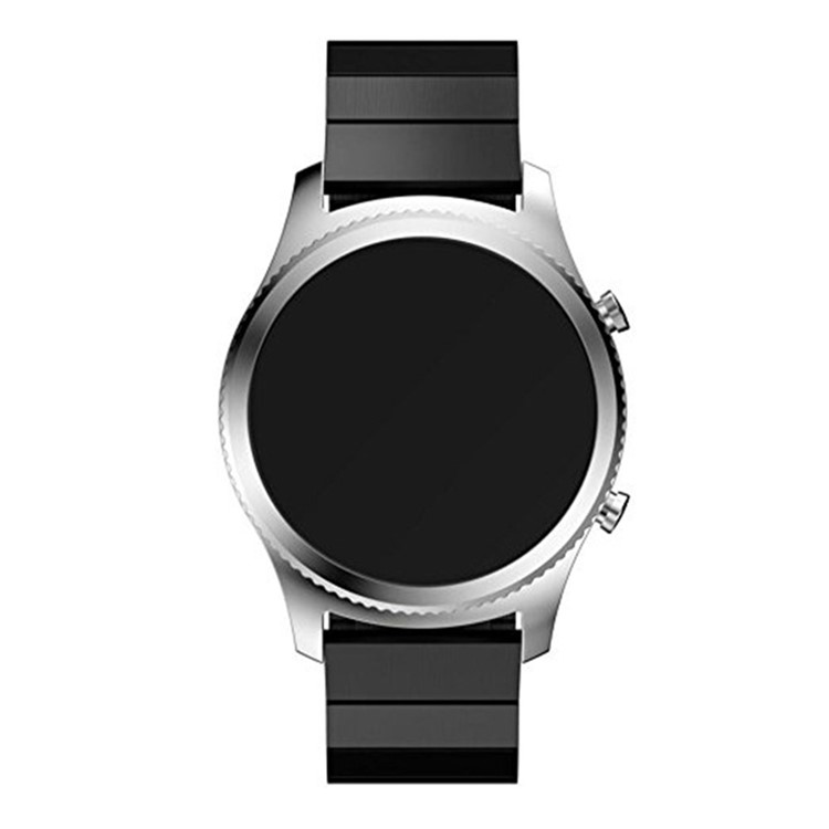 Steel Wristband Watch Band for Samsung Gear S3 Frontier / S3 Classic - Black-3