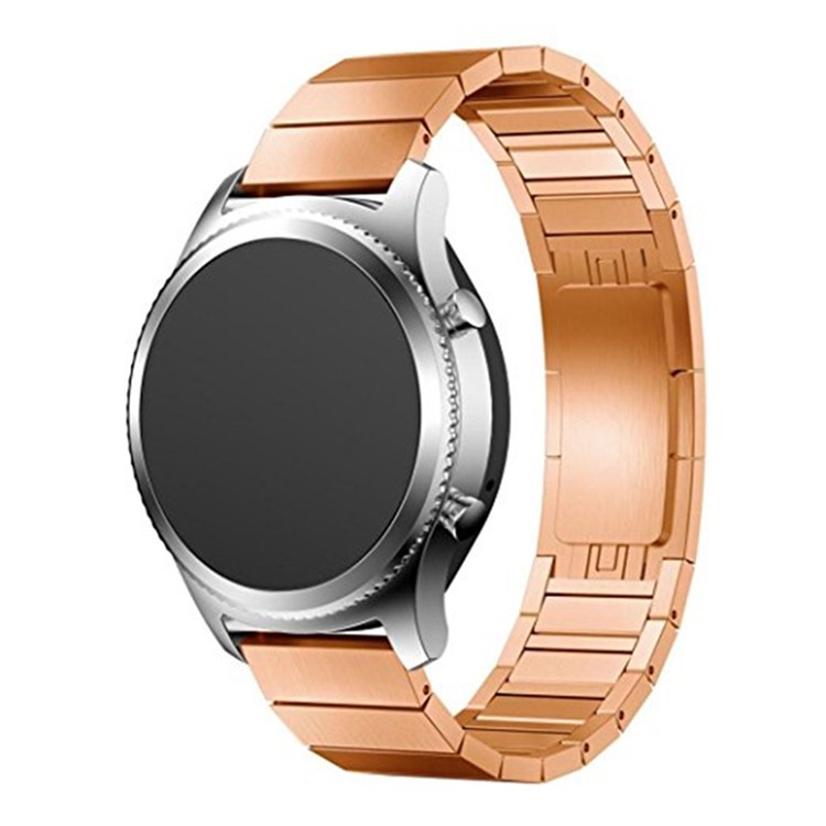 Steel Wristband Watch Strap for Samsung Gear S3 Frontier / S3 Classic - Rose Gold-2