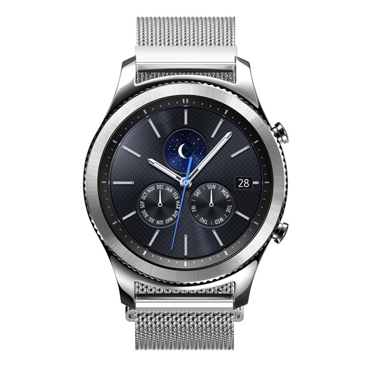 Milanese Metal Wristband Watch Strap for Samsung Gear S3 Frontier / S3 Classic - Silver-2