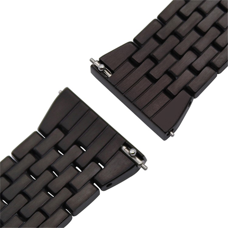 Glänzendes Strass-Dekor-Edelstahl-Armband Mit Schmetterlingsschnalle Für Samsung-Zahnrad S2 Klassiker - Schwarz-9