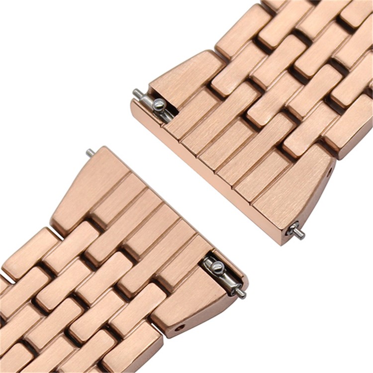 Shiny Rhinestone Decor Stainless Steel Watch Strap with Butterfly Buckle for Samsung Gear S2 Classic - Rose Gold-5