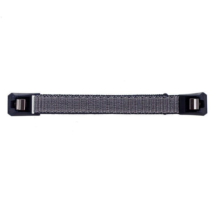 Velcro Closure Flexible Nylon Watch Band + Connector for Fitbit Alta - Midnight Blue-2