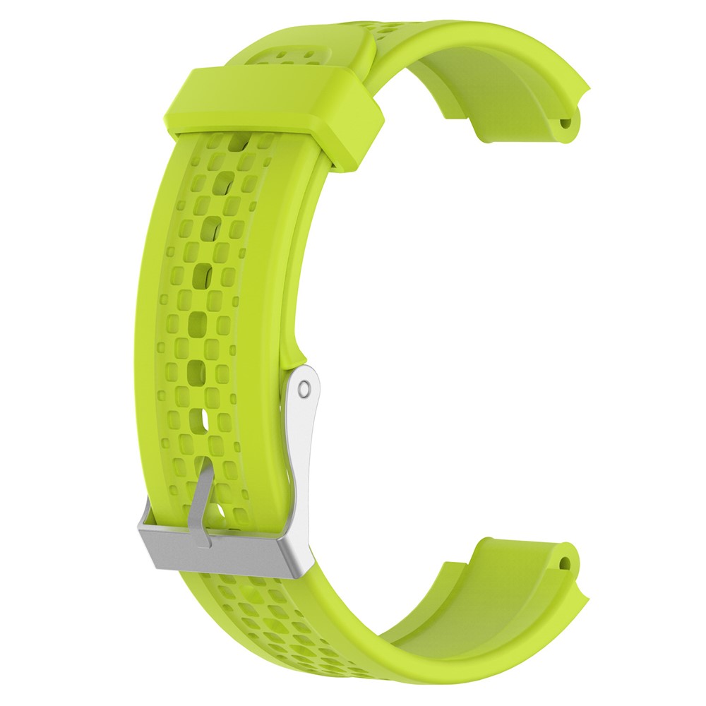 Women Soft Silicone Watch Strap with Installation Tools for Garmin Forerunner 25 - Green-1