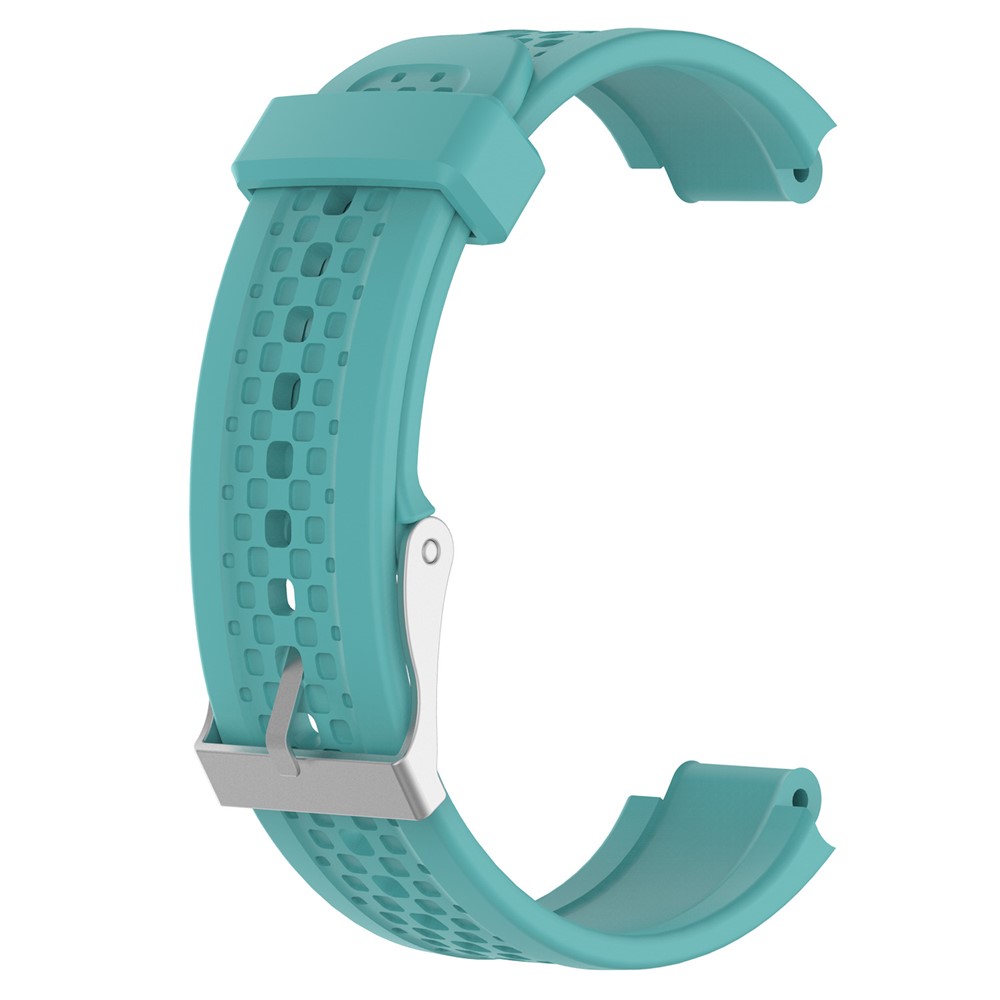 Women Sports Silicone Watch Strap with Installation Tools for Garmin Forerunner 25 - Cyan-1