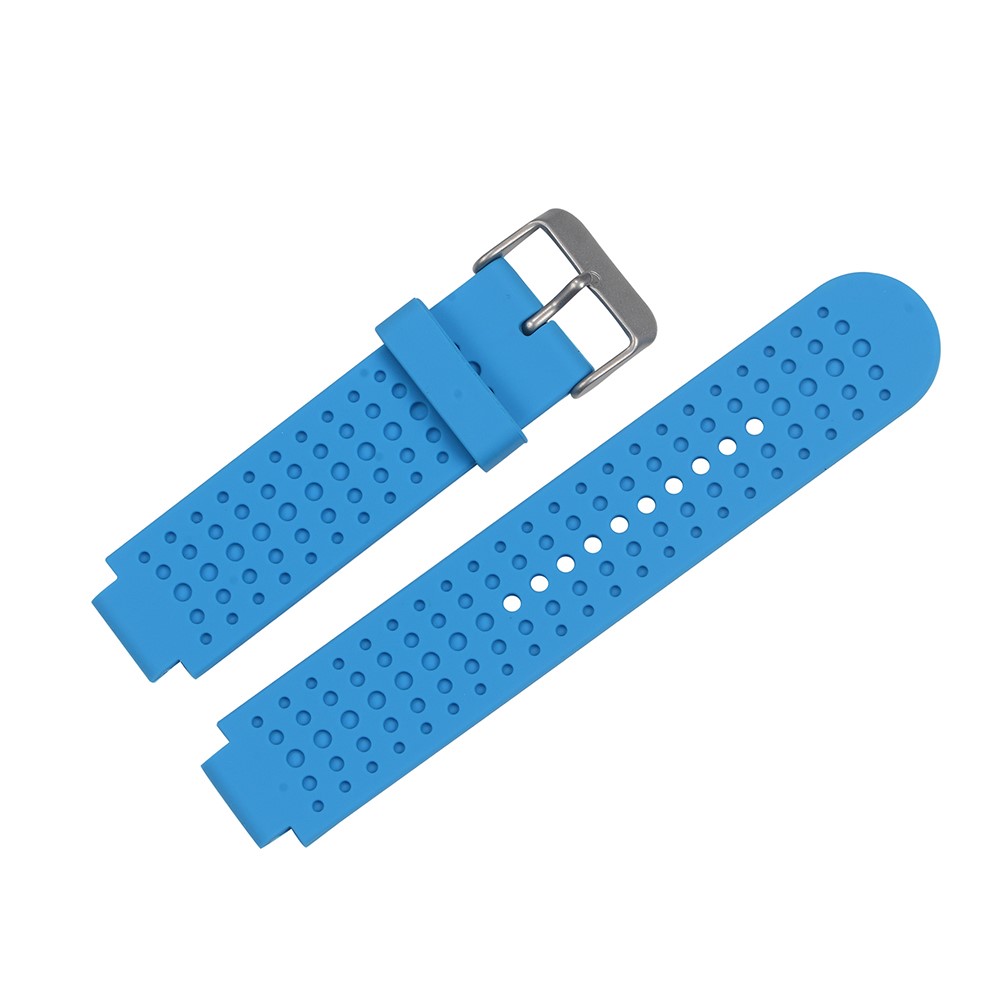 Men Flexible Silicone Watch Sport Strap Band with Installation Tools for Garmin Forerunner 25 - Blue-2