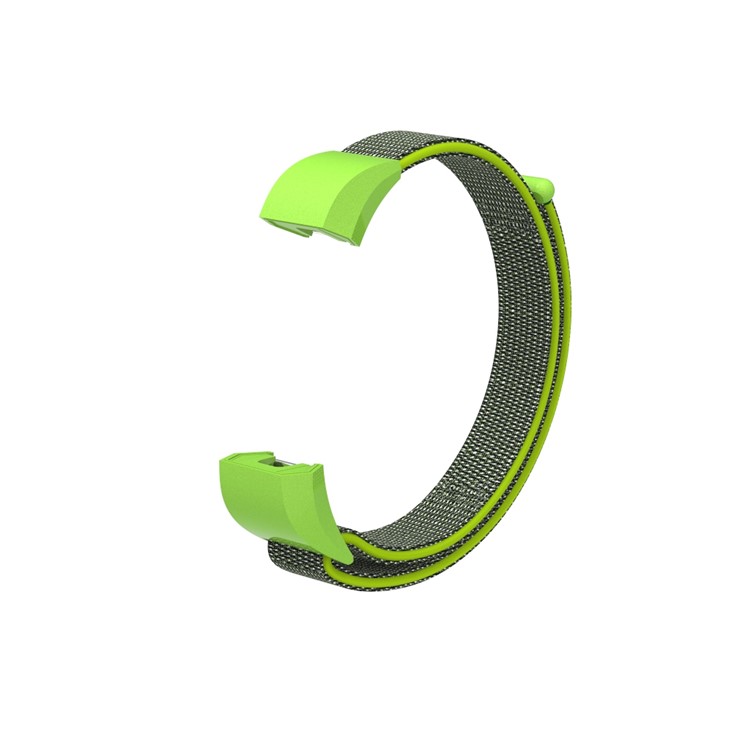 18cm Adjustable Velcro Closure Nylon Wristwatch Band for Fitbit Ace - Green-5