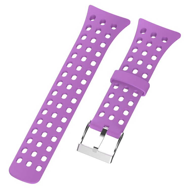 Men Soft Sports TPE Wristwatch Band Replacement for Suunto M1/M2/M4 /M5 - Purple-1
