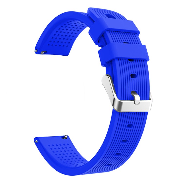Forehead Wrinkles Texture Flexible Soft Silicone Watch Band for Huami Amazfit Watch Youth Edition - Baby Blue-1