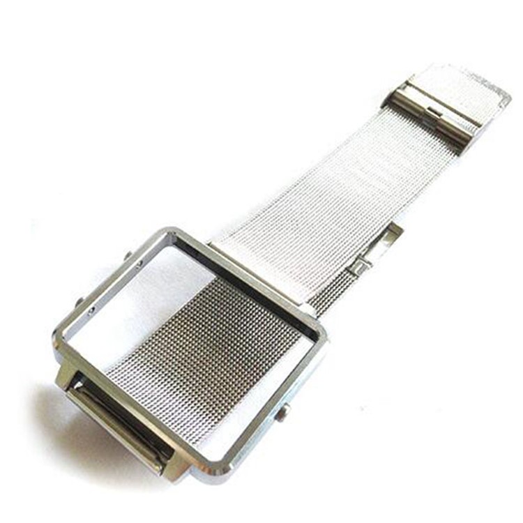 

Stainless Steel Watch Band Strap with Frame for Fitbit Blaze