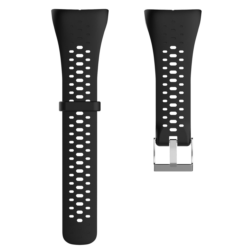 Silicone Watch Band with Installation Tools for Polar M400 / M430 - Black-2