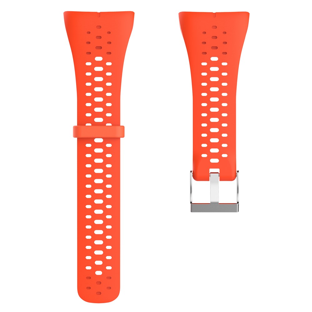 Flexible Silicone Watch Band with Installation Tools for Polar M400 / M430 - Orange-3