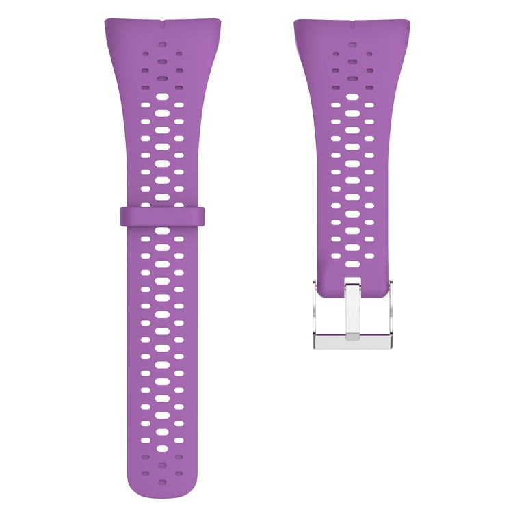 Soft Silicone Watch Band with Installation Tools for Polar M400 / M430 - Purple-3