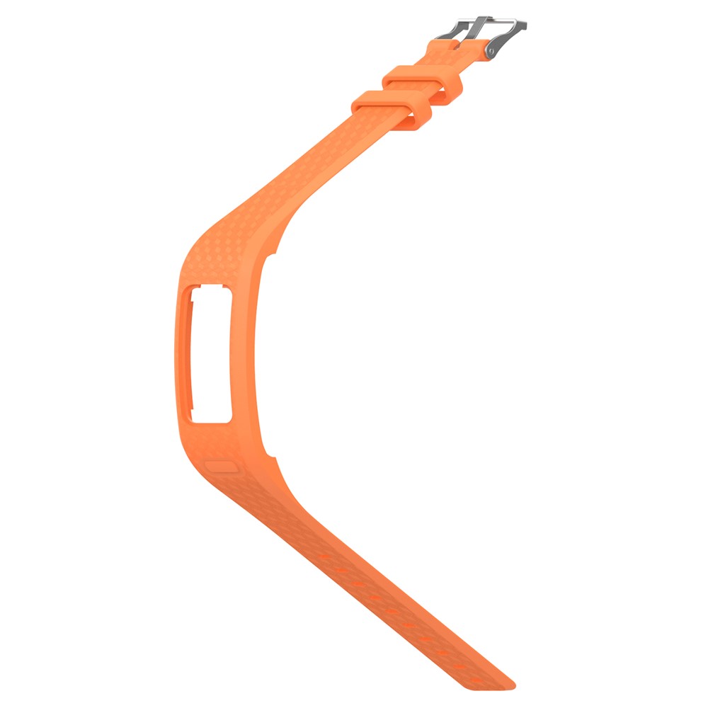 Soft Flexible Silicone Watch Strap for Garmin Vivofit 1 / Vivofit 2 - Size: L / Orange-2