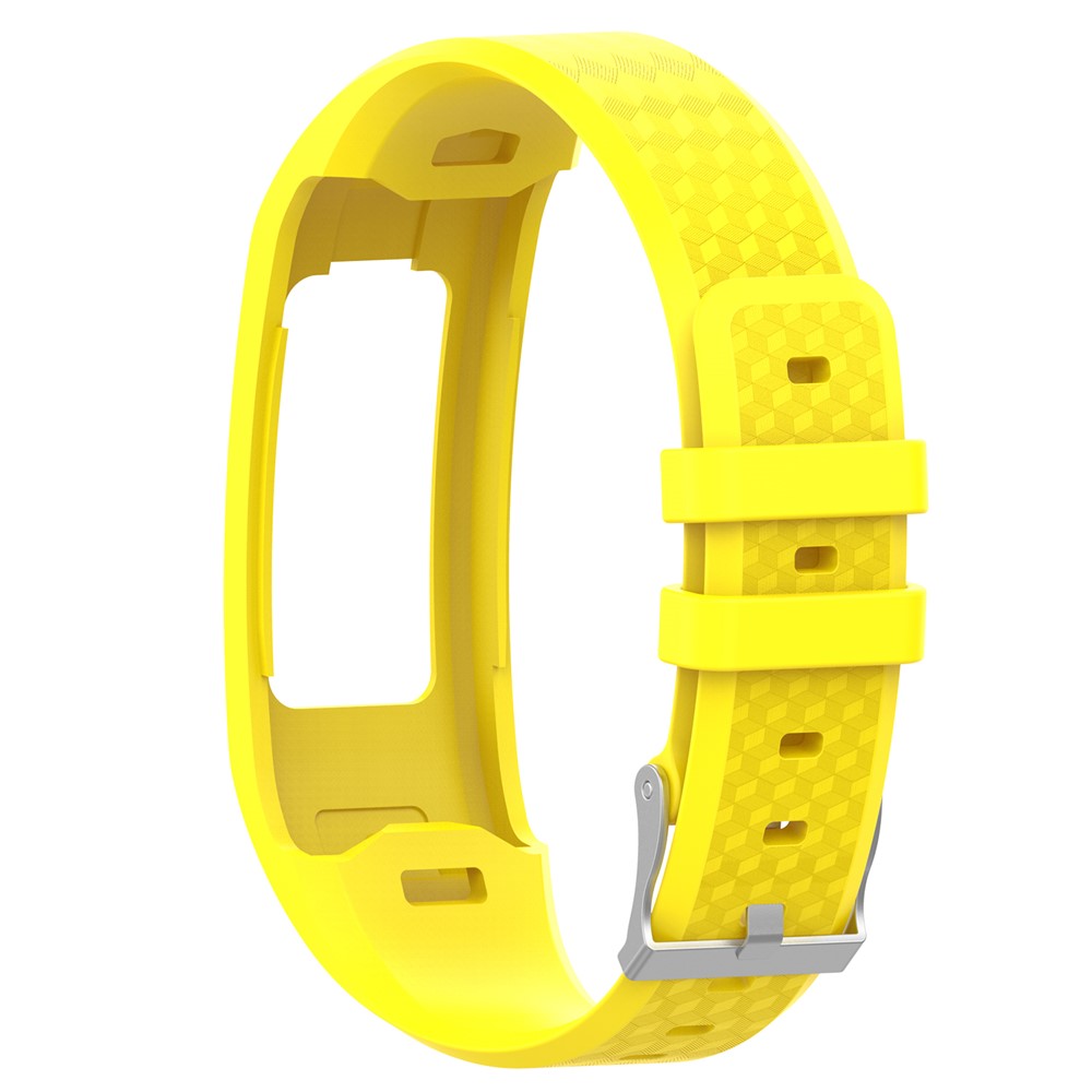 Мягкий силиконовый наручный ремешок для garmin vivofit 1 / vivofit 2 - размер: l / желтый