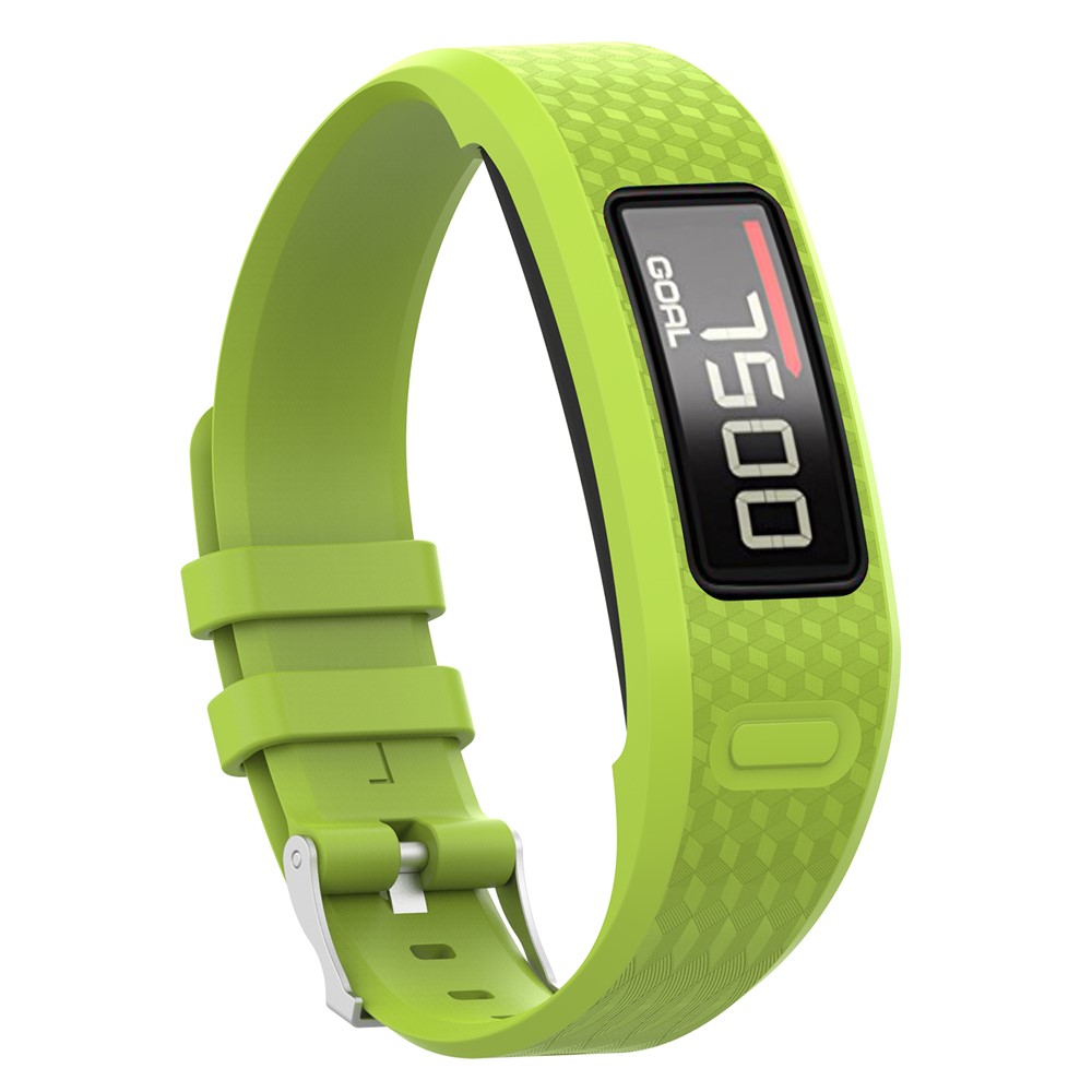 Soft Silicone Wristwatch Band for Garmin Vivofit 1 / Vivofit 2 - Size: L / Green-3