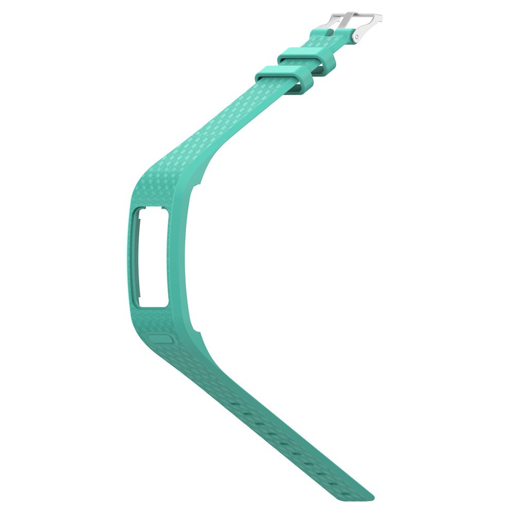 Soft Silicone Wristwatch Strap Replacement for Garmin Vivofit 1 / Vivofit 2 - Size: L / Cyan-2