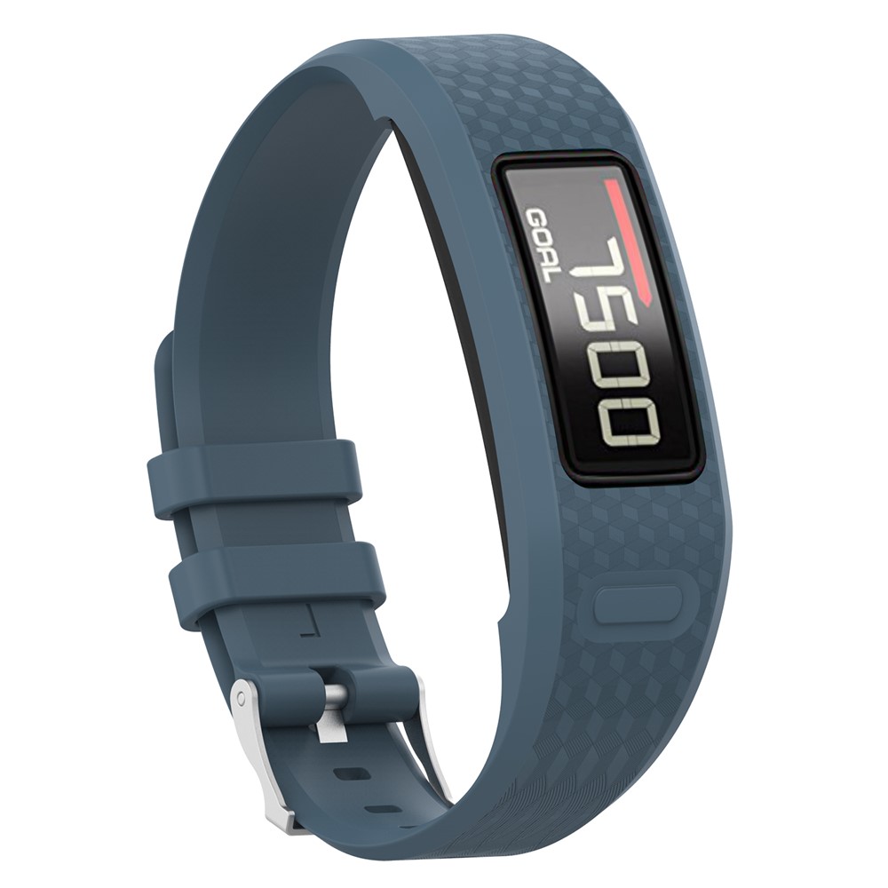 Soft Flexible Silicone Watch Strap Replacement for Garmin Vivofit 1 / Vivofit 2 - Size: L / Dark Blue-3