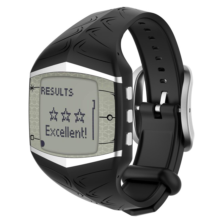 Women Silicone Sport Watch Strap with Installation Tools for Polar FT60 - Black-5