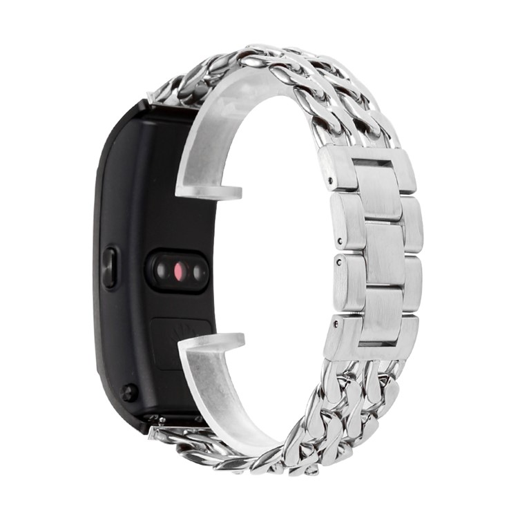 Cowboy Chain Metal Watch Band for Huawei TalkBand B5 - Silver-2