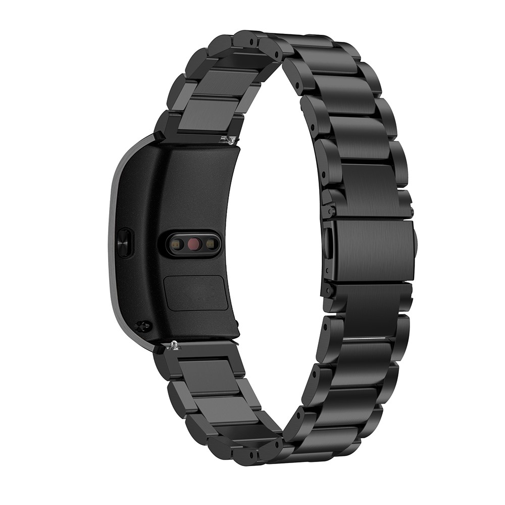 Tre Perle Della Fascia D'orologio in Metallo Con Fibbia Classica Per Huawei Talkband B5 - Nero-4