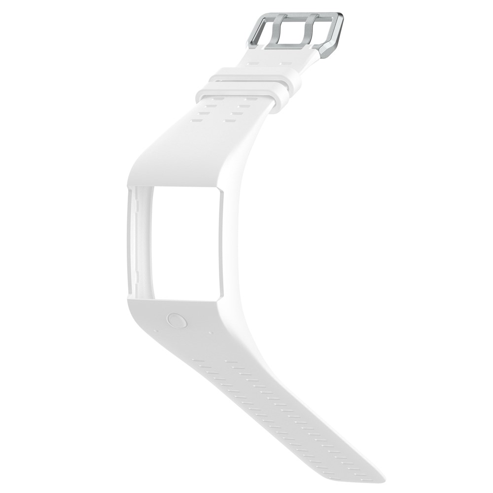 Banda De Silicona Suave Correa De Muñeca Para Reloj Inteligente Polar M600 - Blanco-4