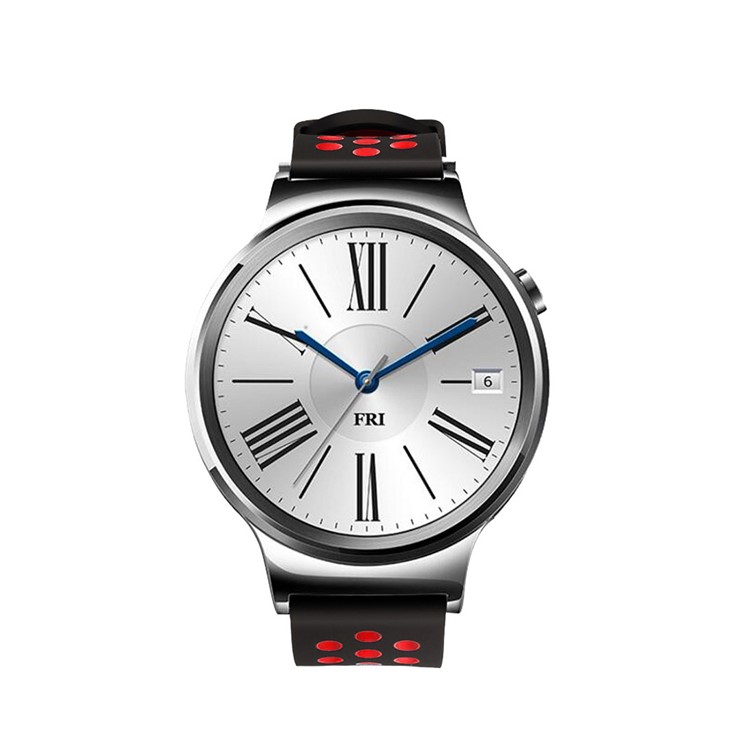 Two-tone Silicone Watch Band for Xiaomi Huami Amazfit Stratos 2 / 2s - Black / Red-5