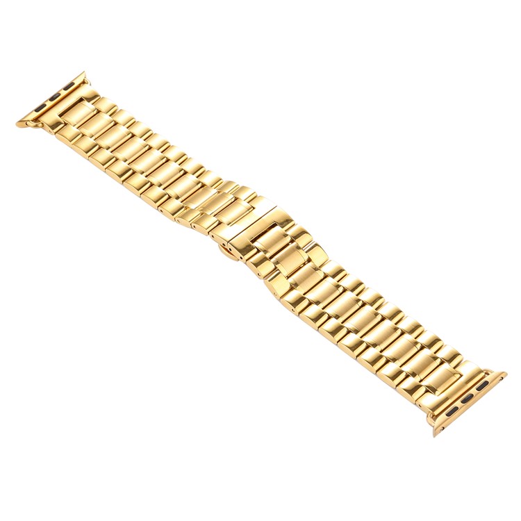 Stainless Steel Smart Watch Band Strap Part Replacement for Apple Watch Series 3 / 2 / 1 38mm - Gold-2