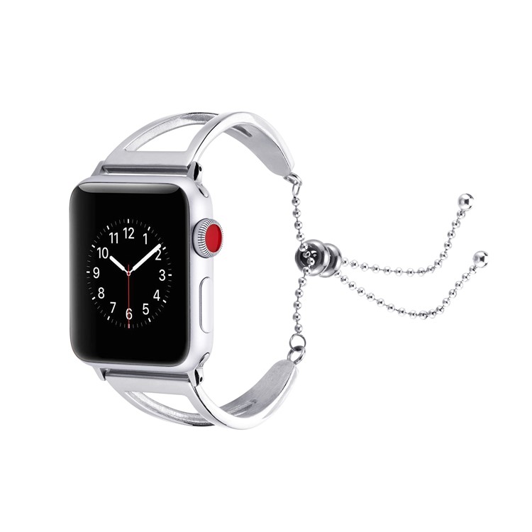 Classic Stainless Steel Watchband Bracelet for Apple Watch Series 4 40mm/3/2/1 38mm - Silver-2