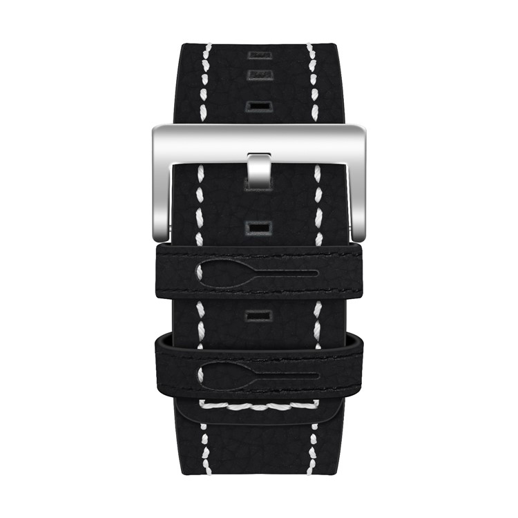 Lederarmband Ersatz Für Fitbit Versa - Schwarz-3