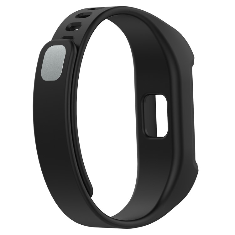 Flexible Silicone Watch Strap for TicWatch TicBand - Black-1