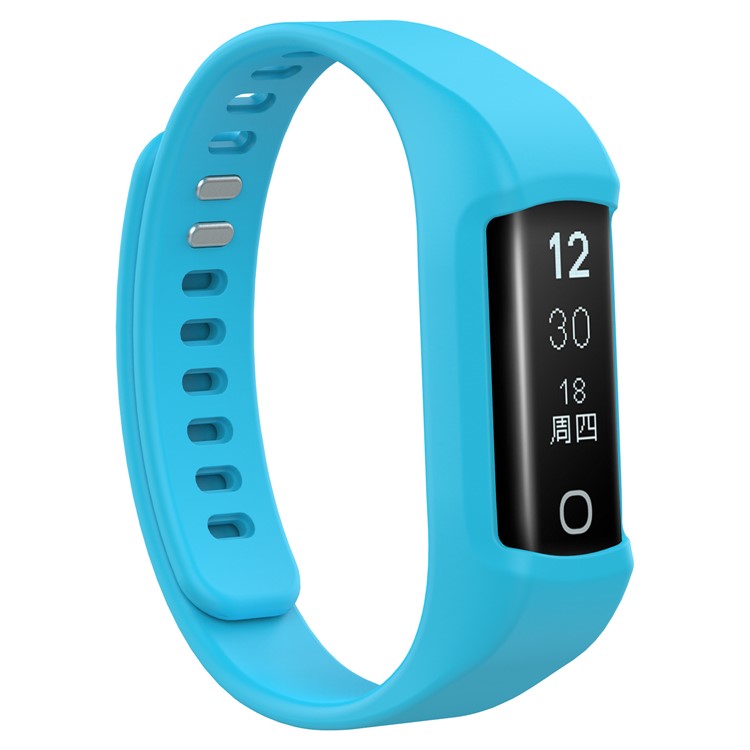 Flexible Silicone Watch Band Strap Bracelet for TicWatch TicBand - Blue-2
