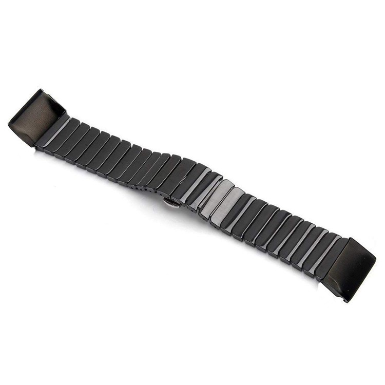 Ceramic Bracelet Watch Band with Butterfly Buckle for Garmin Fenix 5X 26mm - Black-6