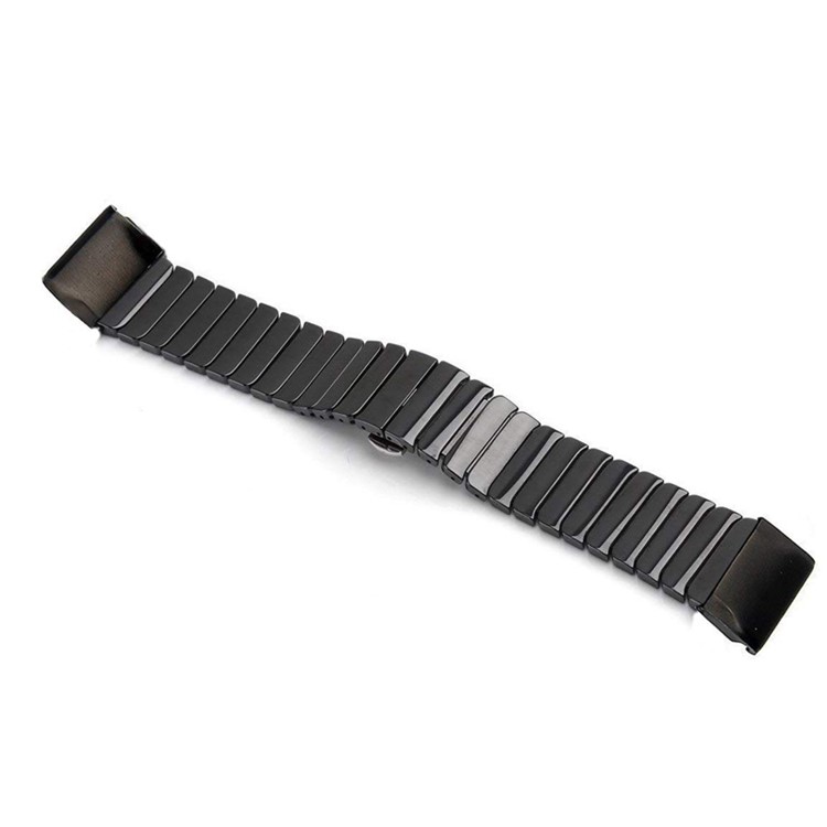 Eine Perle Schmetterling Schnalle Keramik Uhrenarmband Für Garmin Fenix 5 22mm - Schwarz-1
